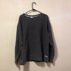 PINK Victoria’s Secret Grey Knitted Sweatshirt